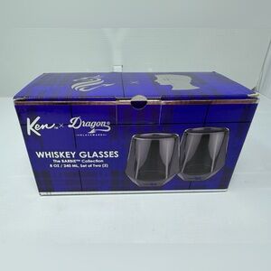 Barbie • Ken x Dragon Glassware • Whiskey Glasses